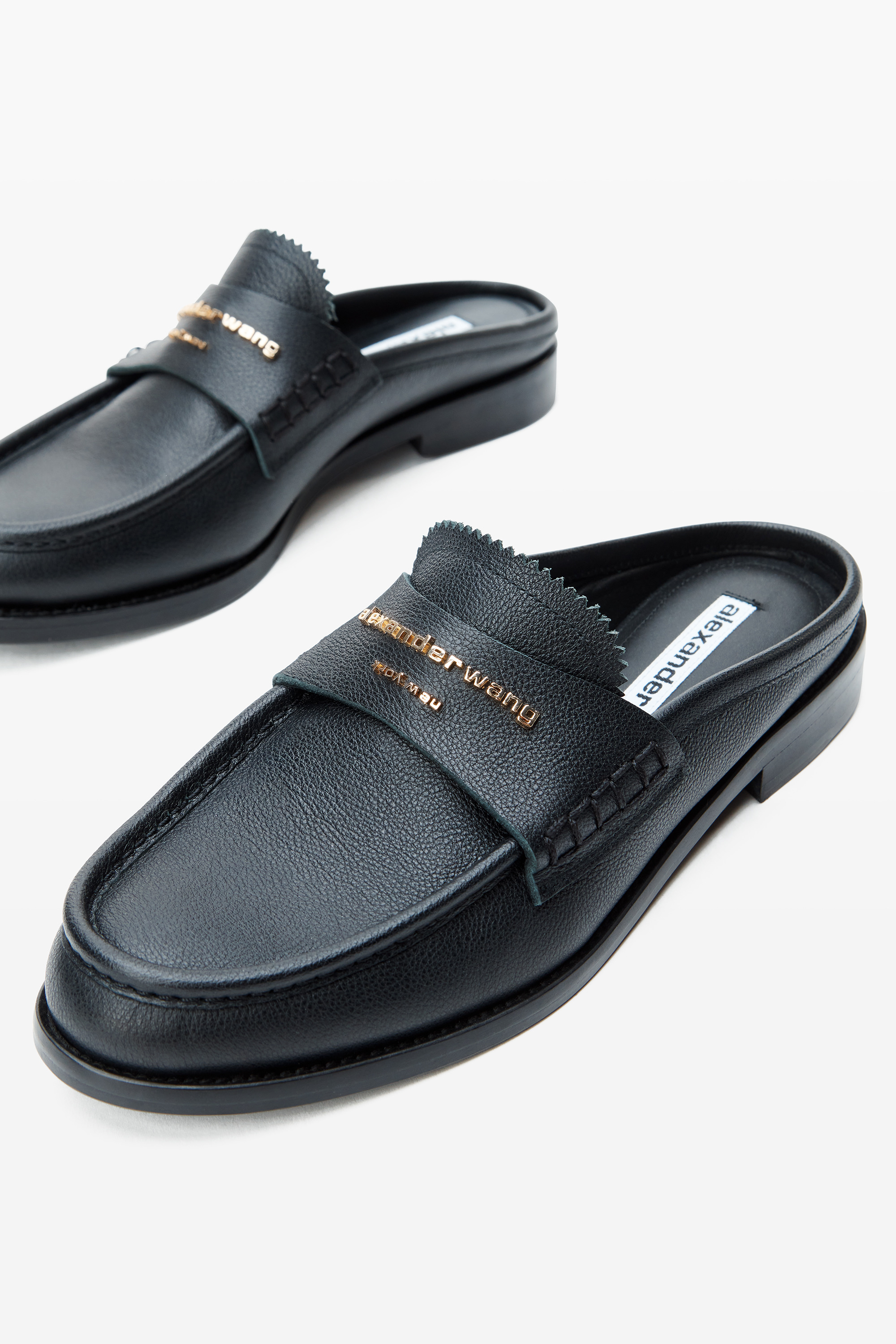 Black Suede Carter Loafers - 2