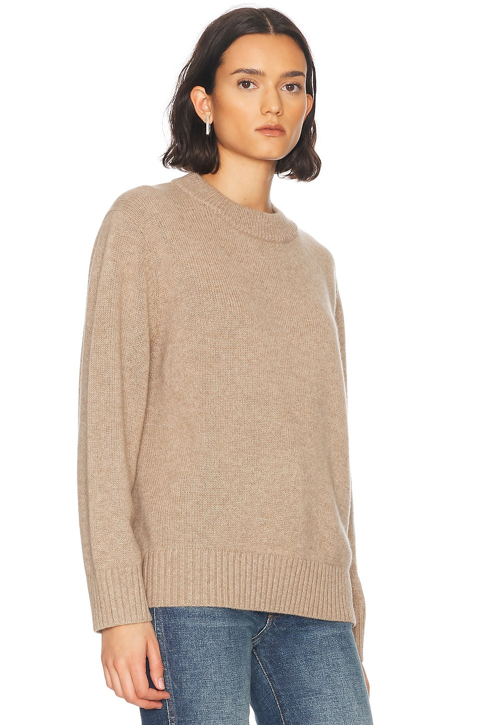 Cashmere Oversized Crewneck Sweater - 2