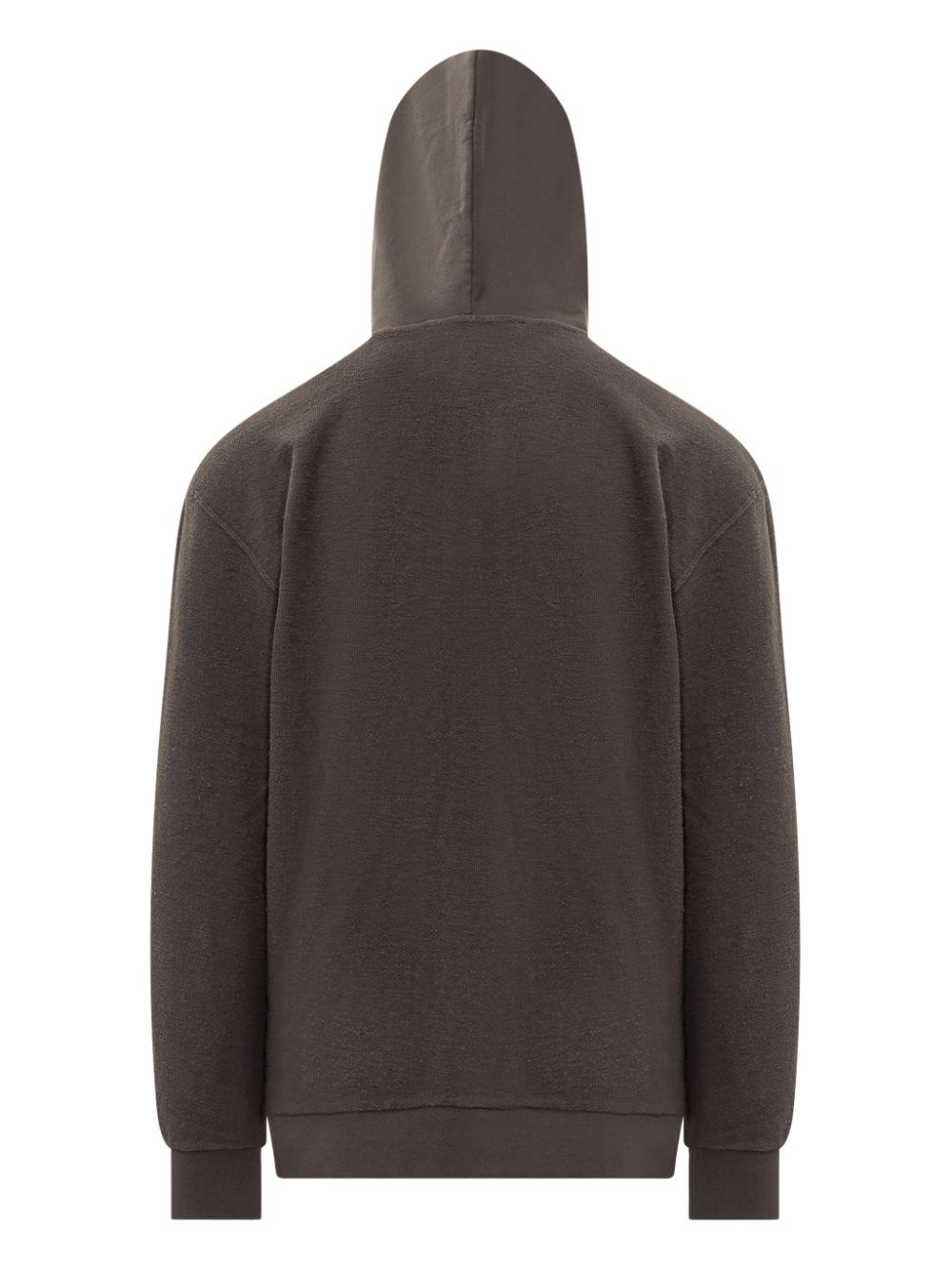 logo-embroidered hoodie - 2