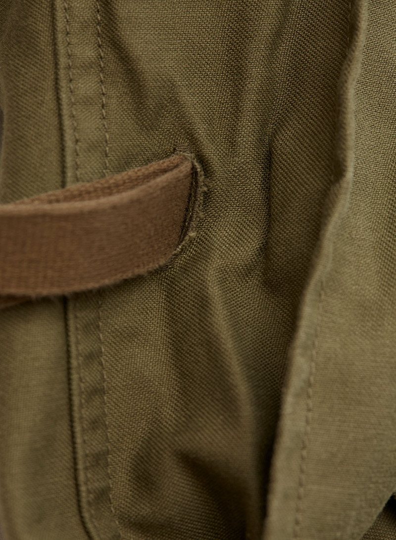 Army Cargo Shorts in Dark Green 5