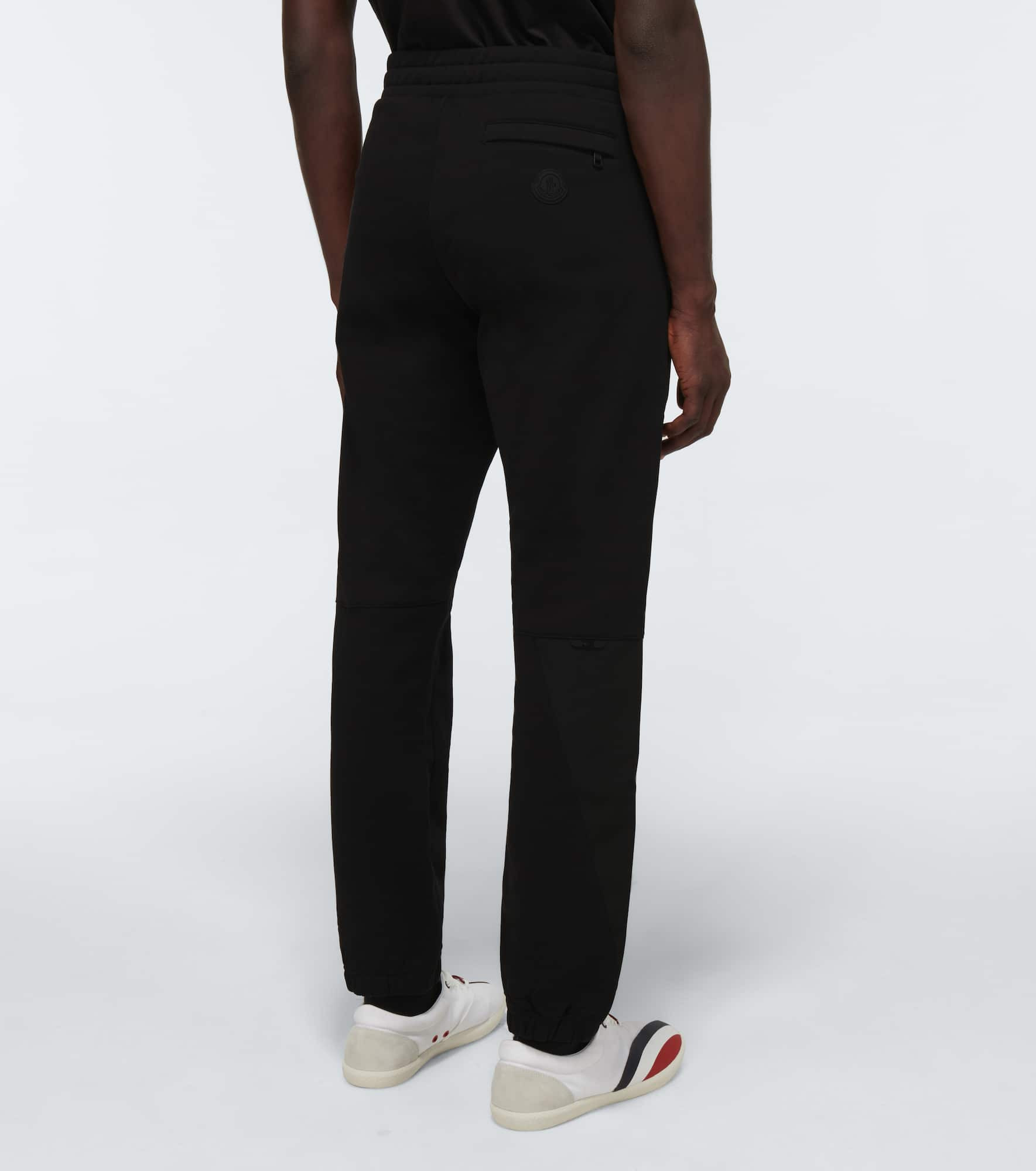 Brushed cotton fleece sweatpants - 4
