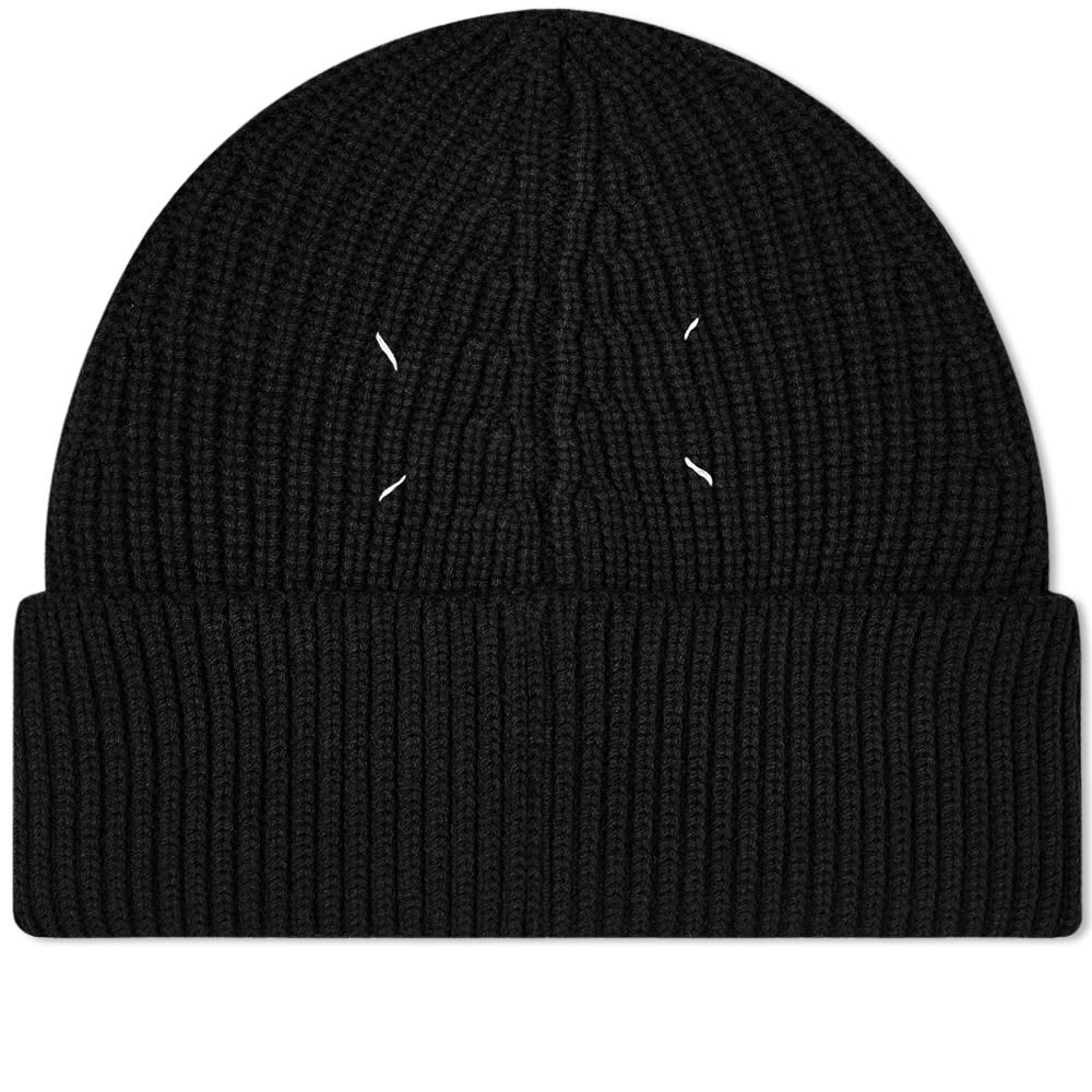 Maison Margiela Ribbed Beanie - 1