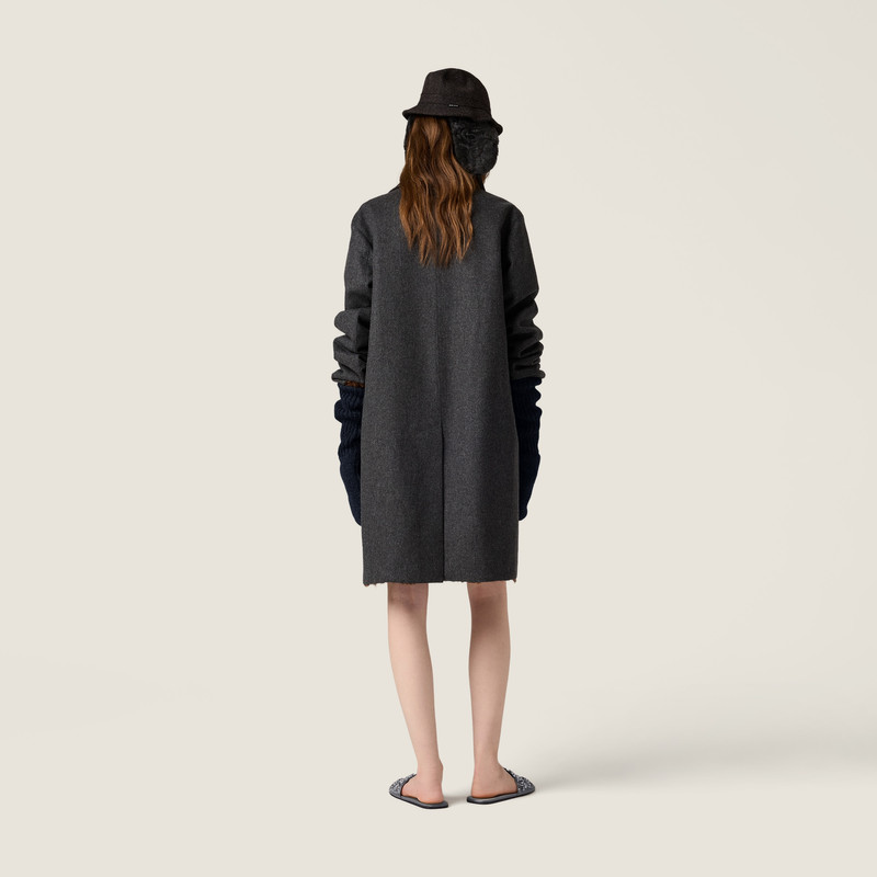Reversible wool and Chekiang coat 3