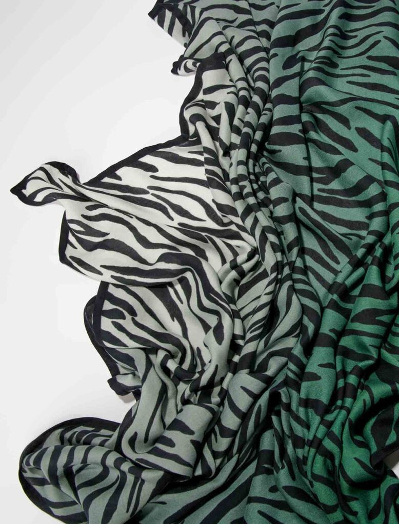 Zebra print scarf 5