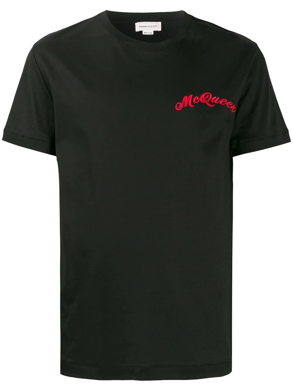 McQueen embroidery T-shirt - 1