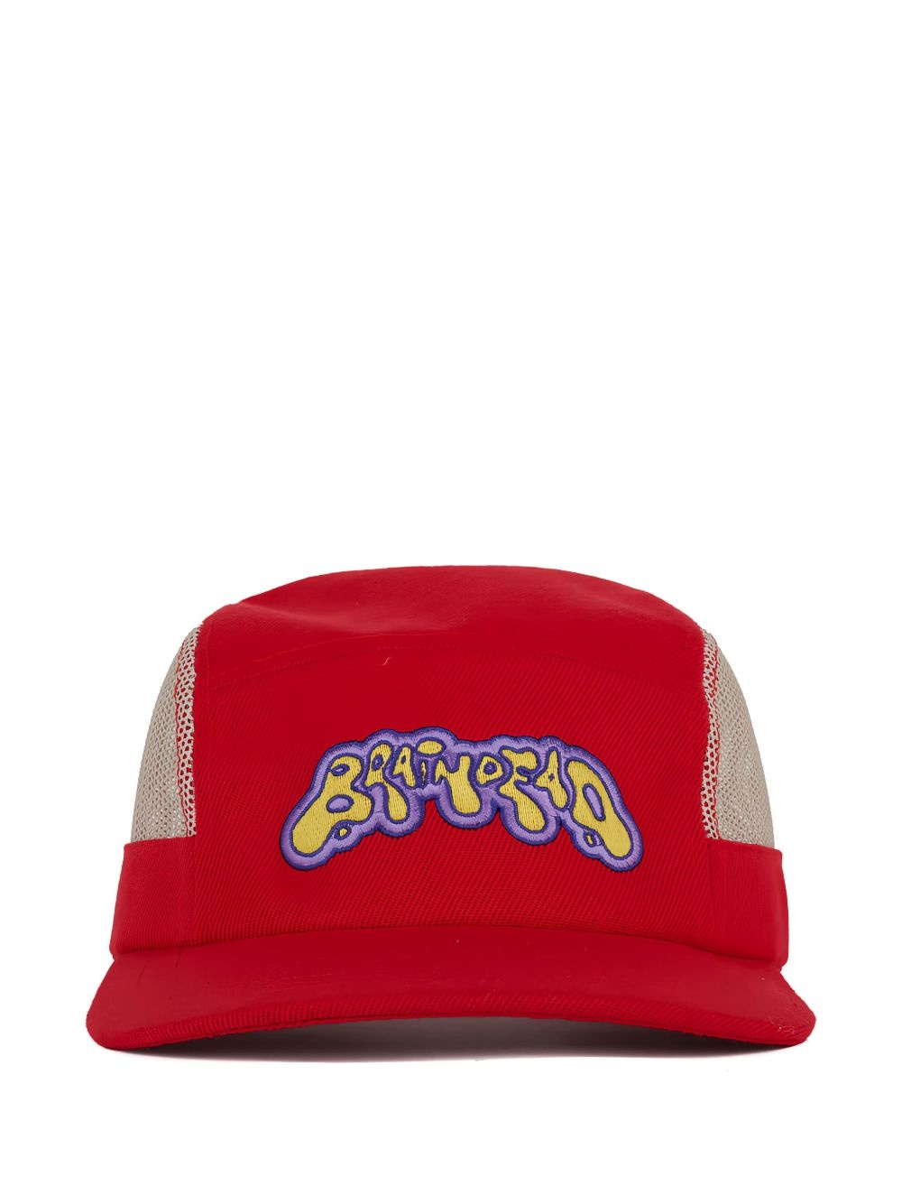 logo-embroidered cap - 3