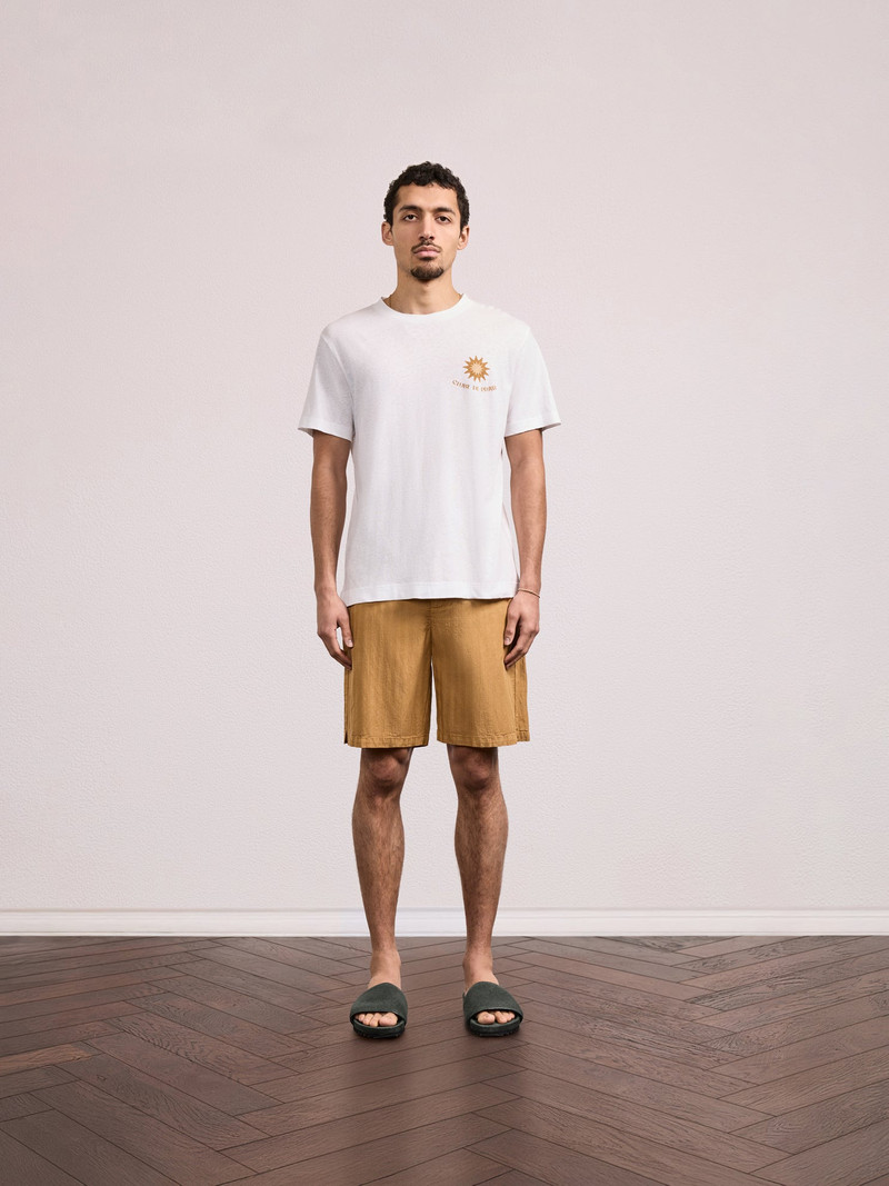 DINIS PRINTED COTTON T-SHIRT 4