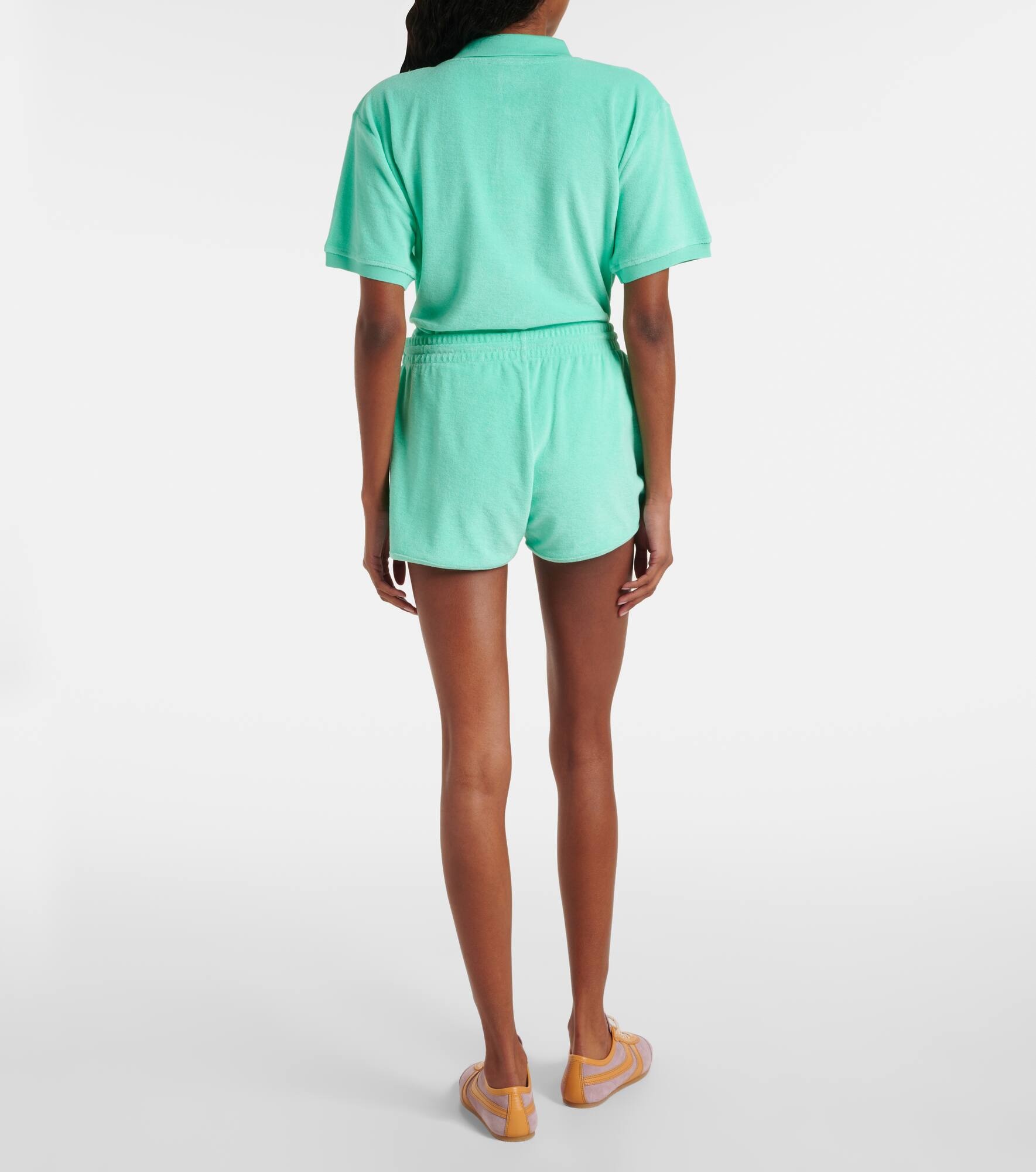 Cotton terry shorts - 3