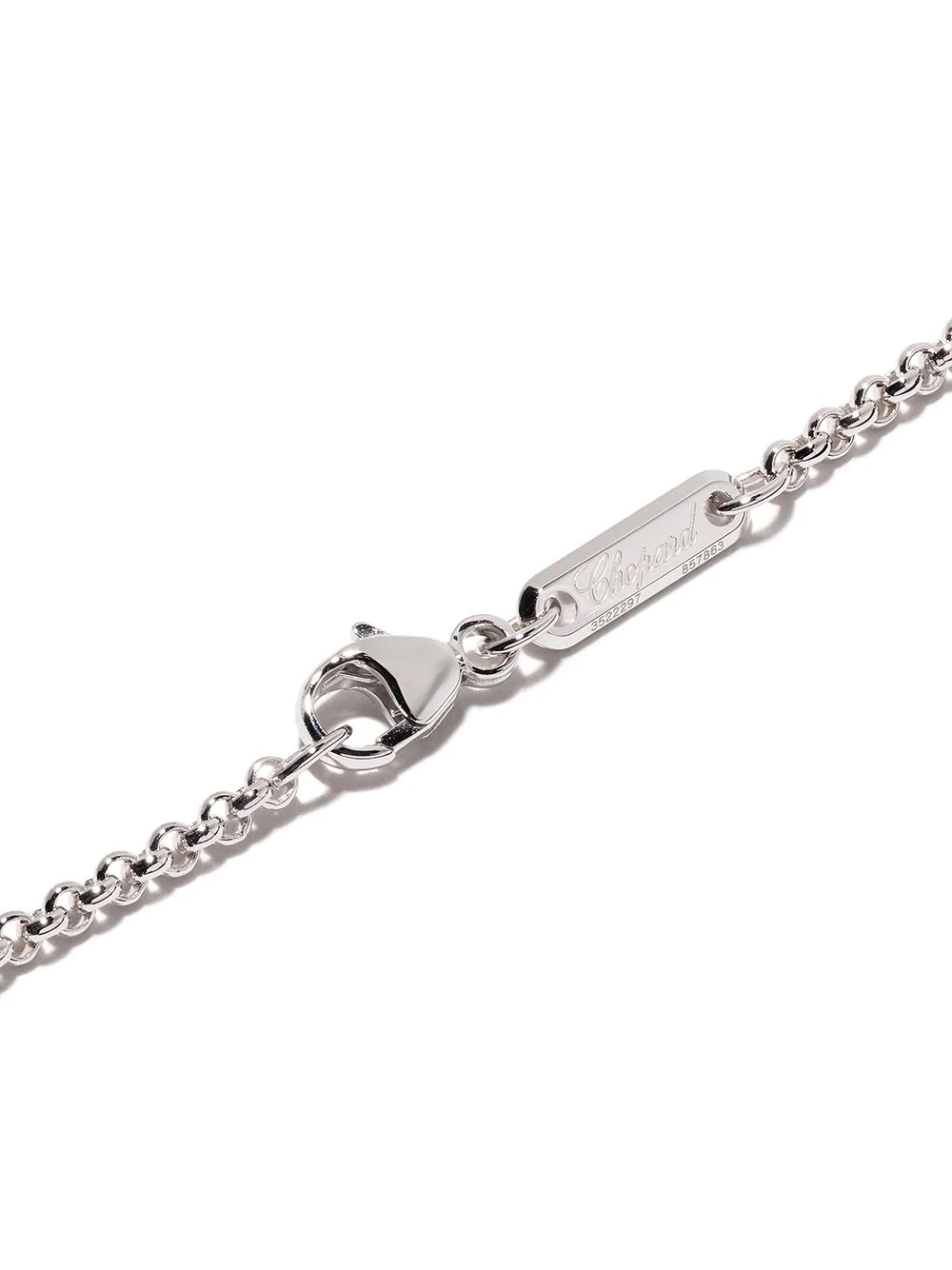 18kt white gold Good Luck Charms diamond bracelet - 4