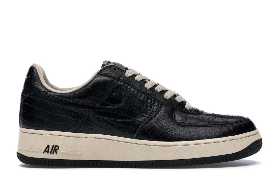 Nike Air Force 1 Low HTM 2 Black Croc - 1