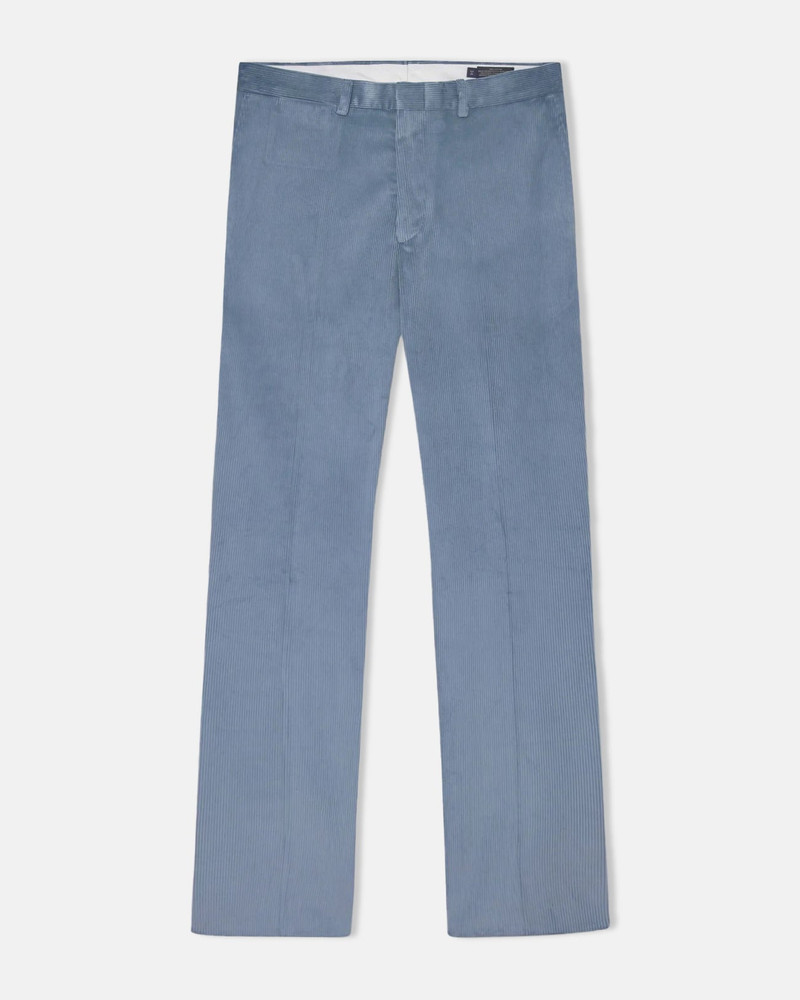 J. PRESS MADE-IN-USA LIGHT BLUE WIDE WALE BRITISH CORDUROY PANT outlook