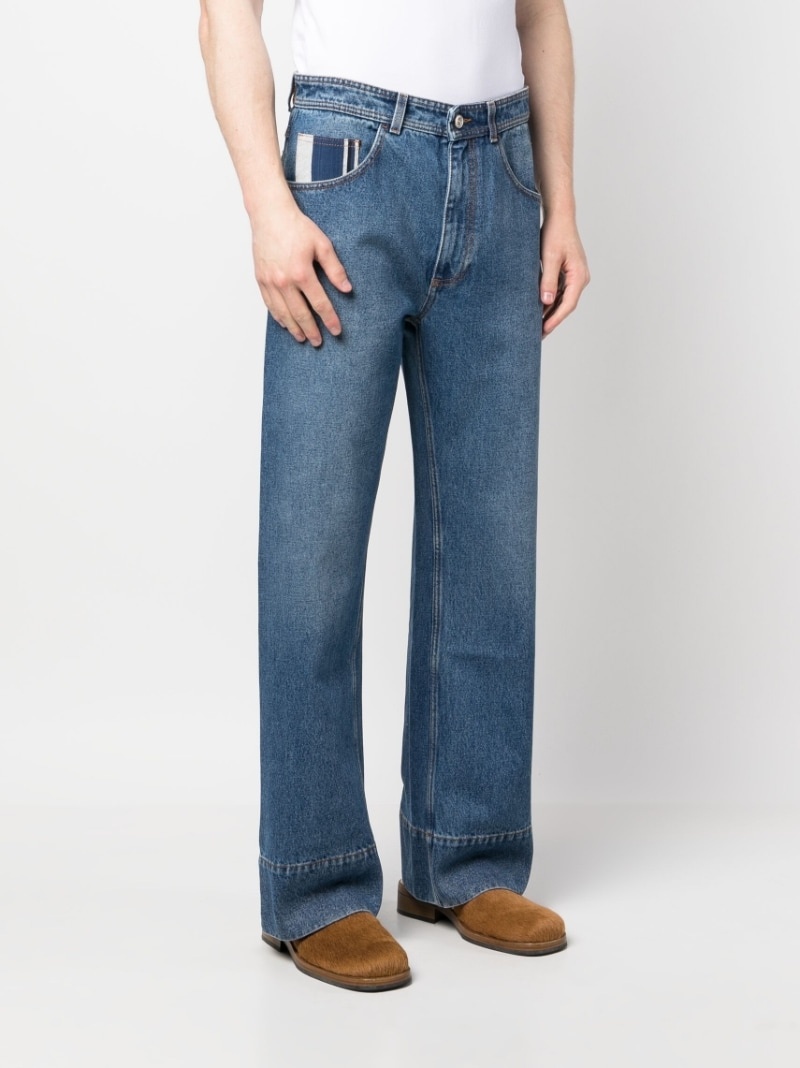 Miles mid-rise wide-leg jeans - 3