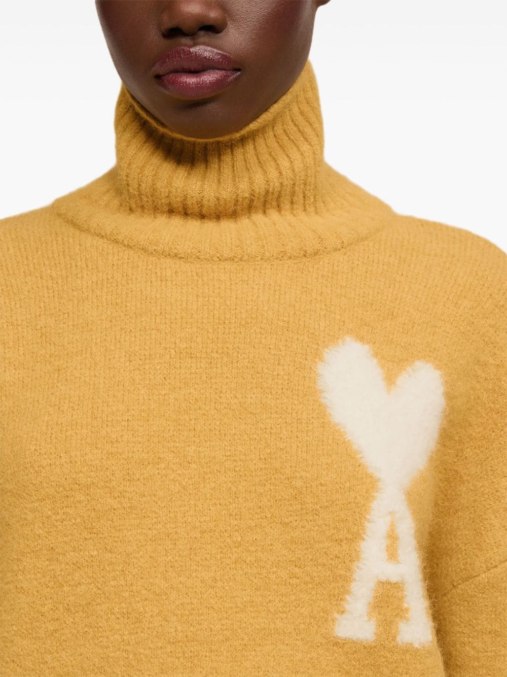 Ami de Coeur funnel neck sweatshirt - 7