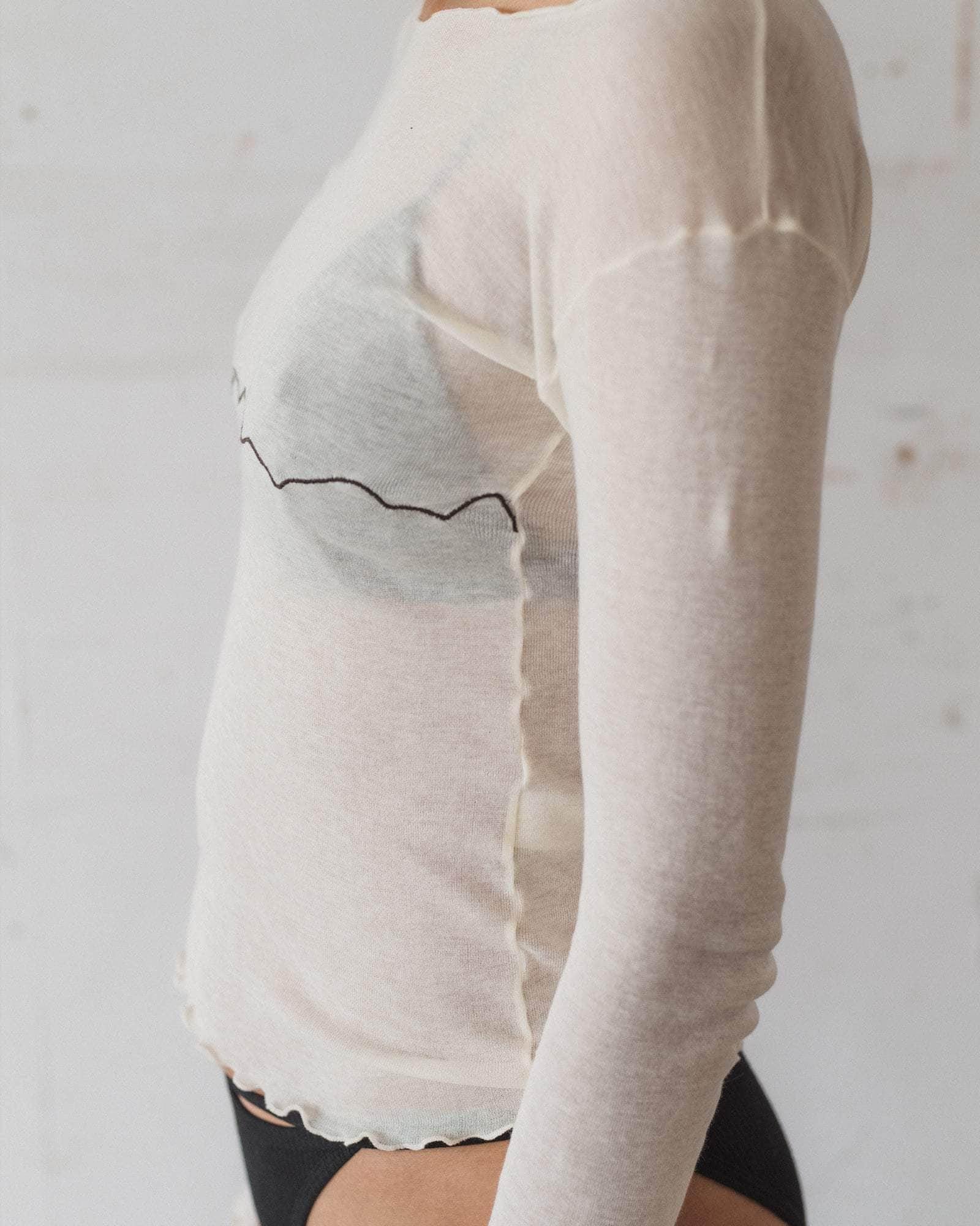 Tabbys Star Long Sleeve Tee - Fine Organic Cotton Rib - 3