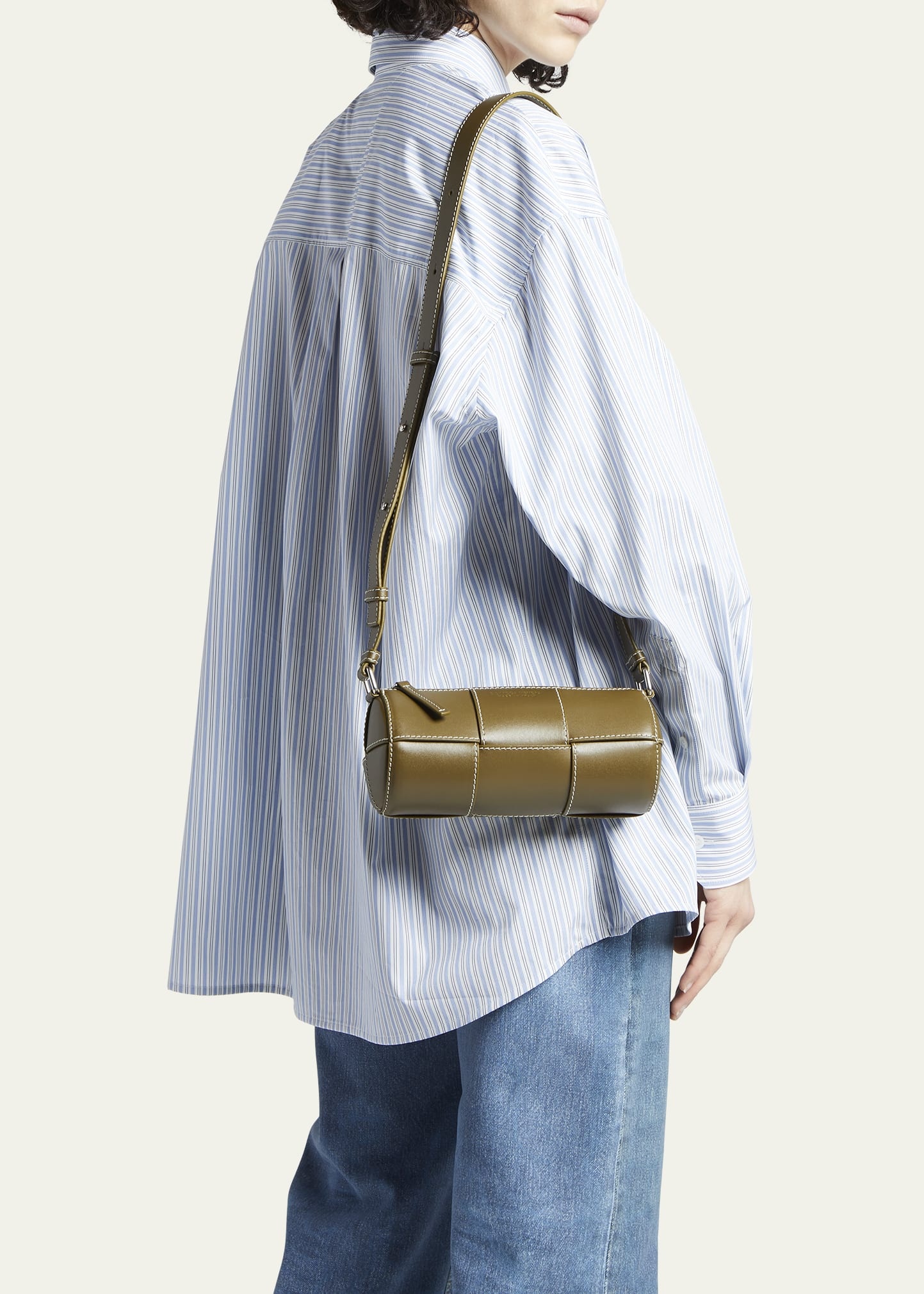 Arco Canette Small Intreccio Shoulder Bag - 2