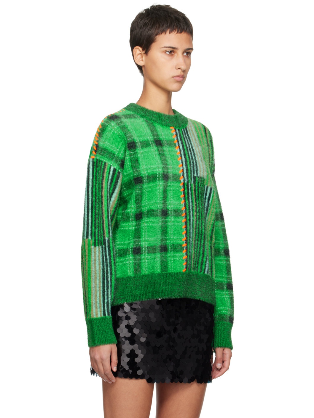 Green Calder Sweater - 2