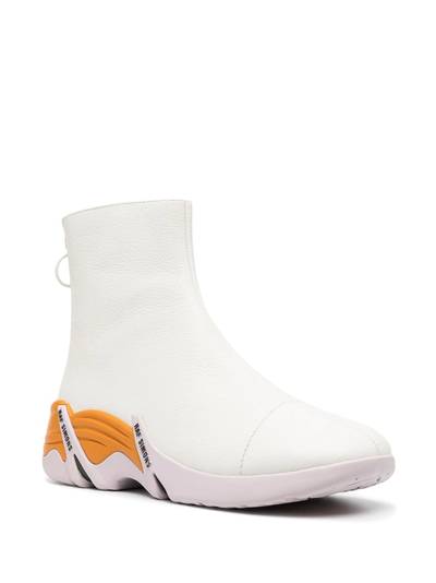 Raf Simons Cylon zip-up ankle boots outlook