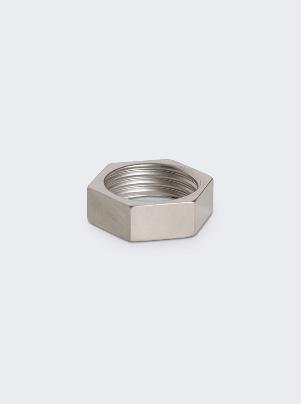 Screw Nut Ring Silver - 3