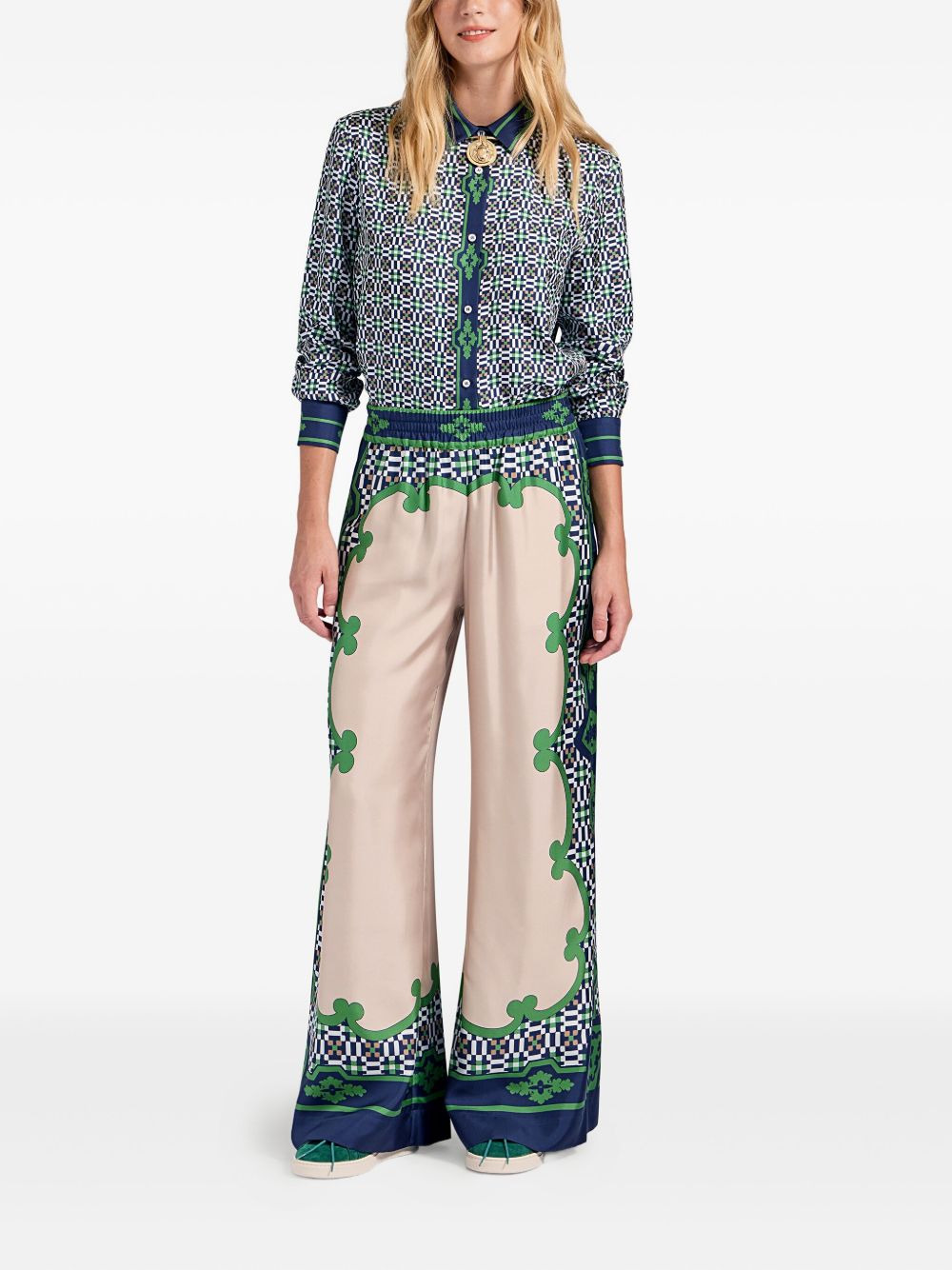 Placée palazzo pants - 2