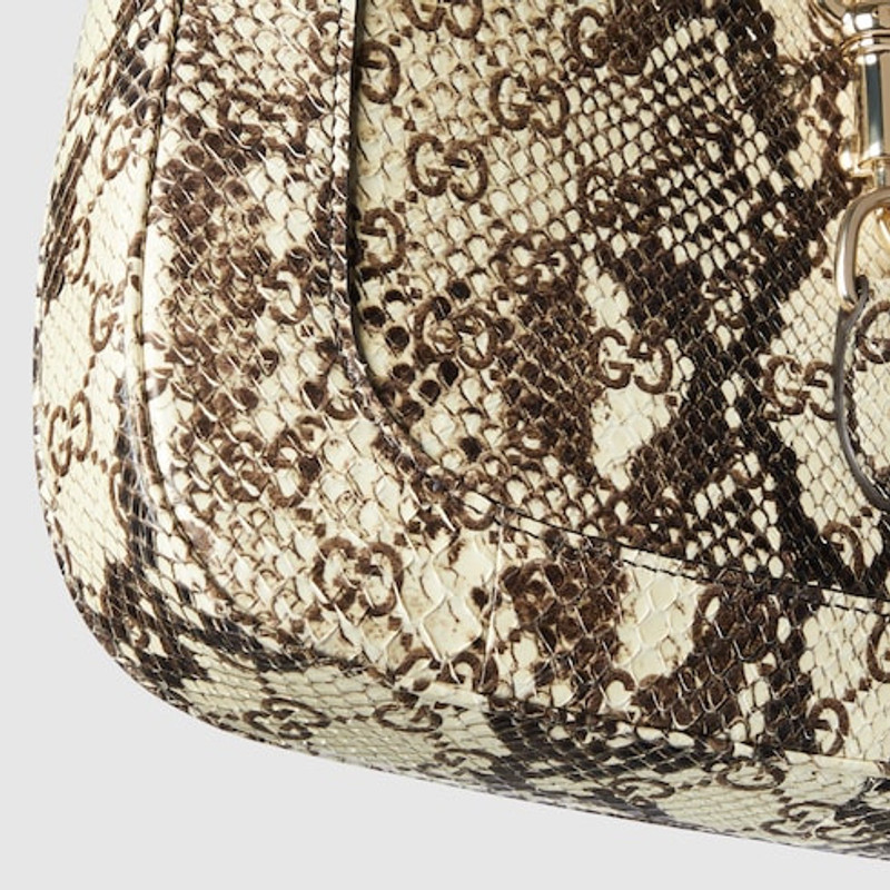 Gucci Jackie python medium bag 10