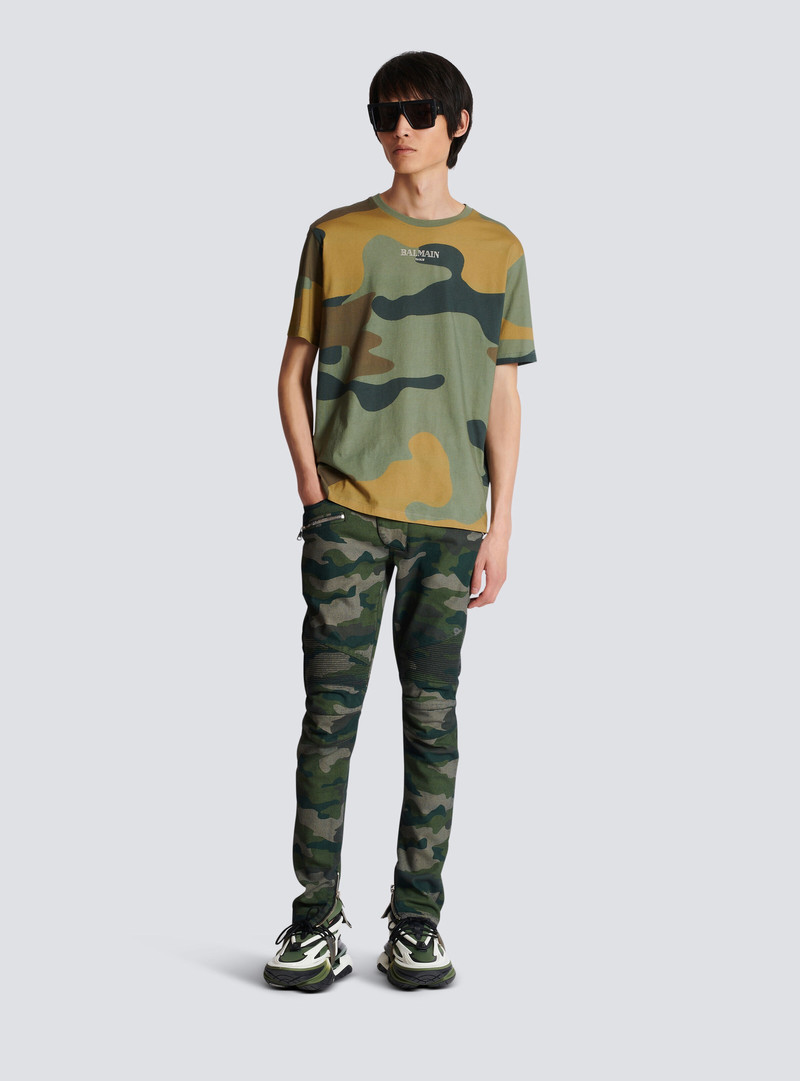 Balmain Camouflage Vintage Balmain T-shirt outlook