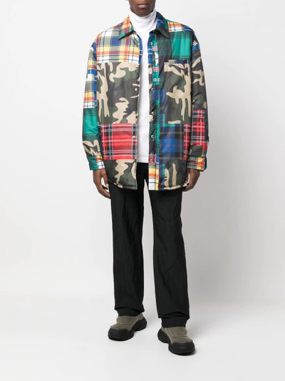 Khrisjoy check-print shirt jacket outlook