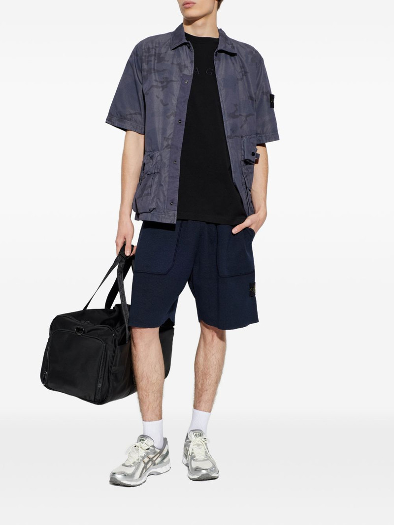 Stone Island logo-patch shorts outlook