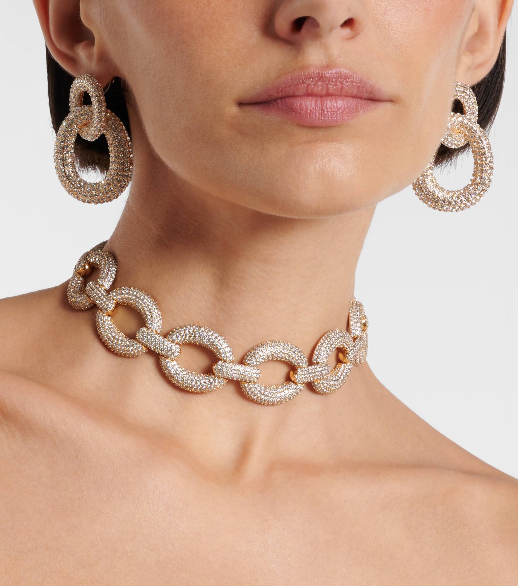 Crystal-embellished earrings - 6
