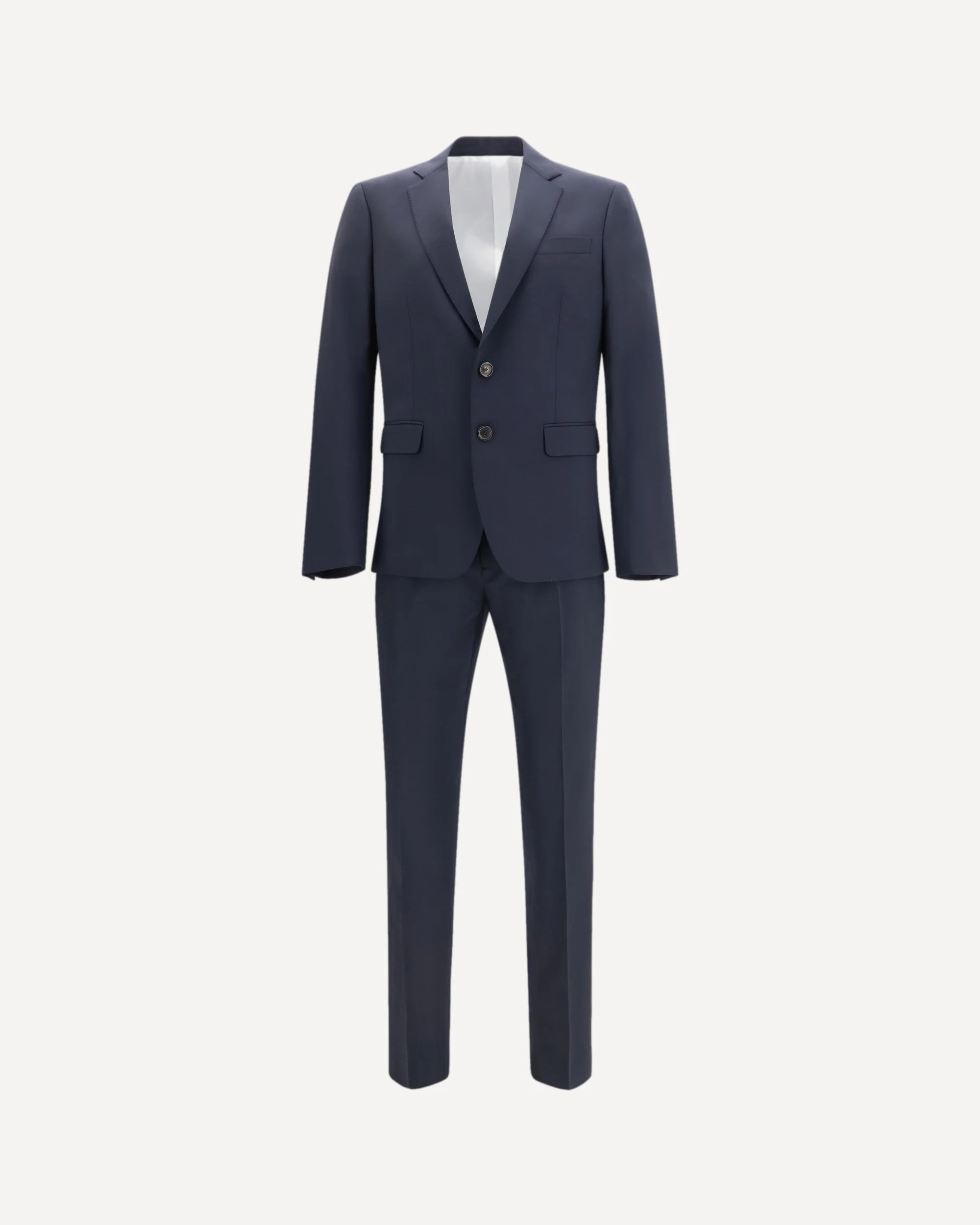 Single-breasted wool-blend Suit - 1