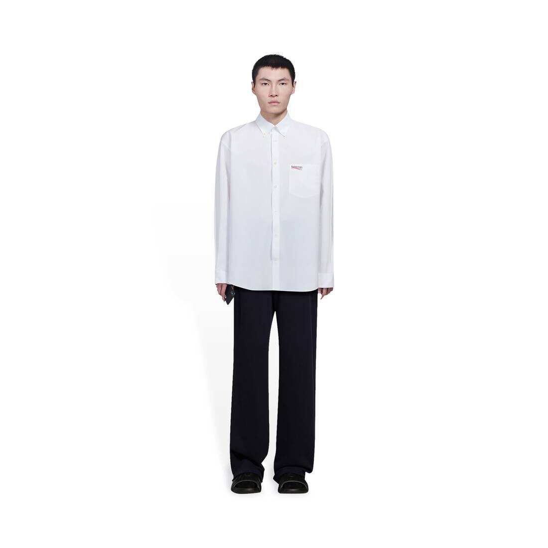 Men's Political Campaign Shirt in White - 2