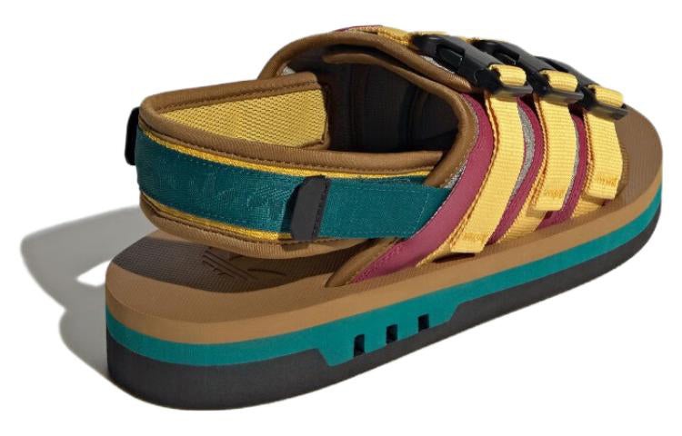 adidas originals adiSTRP 'Brown Burgundy' IG7958 - 4