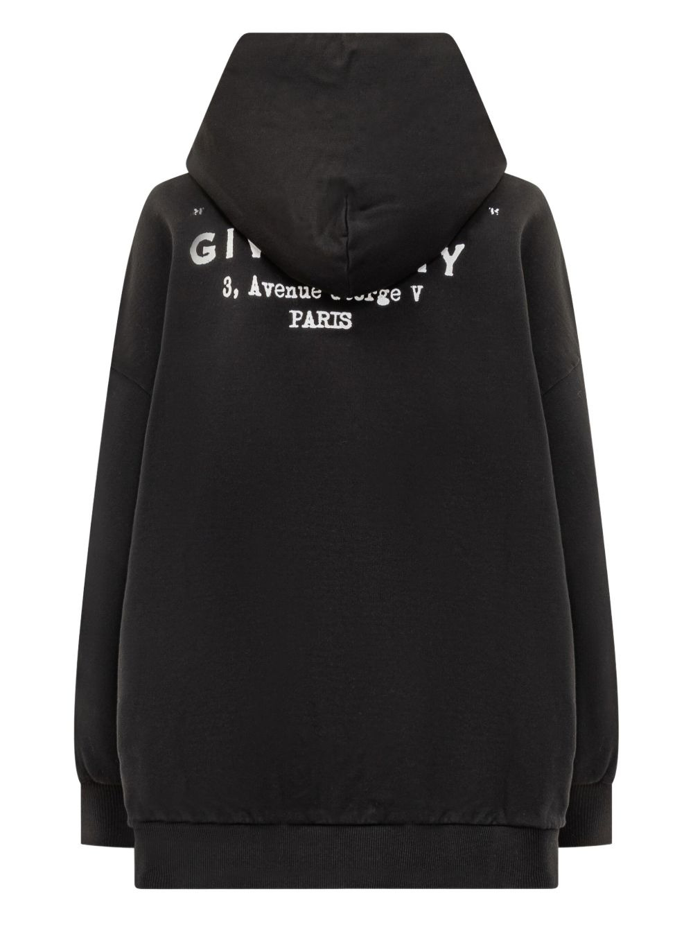 logo-print hoodie - 3