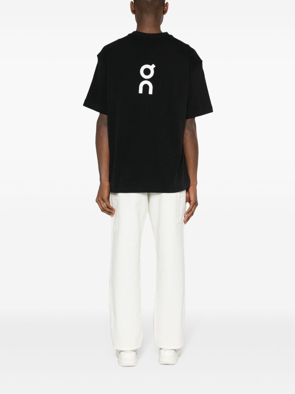logo-print organic-cotton T-shirt - 2