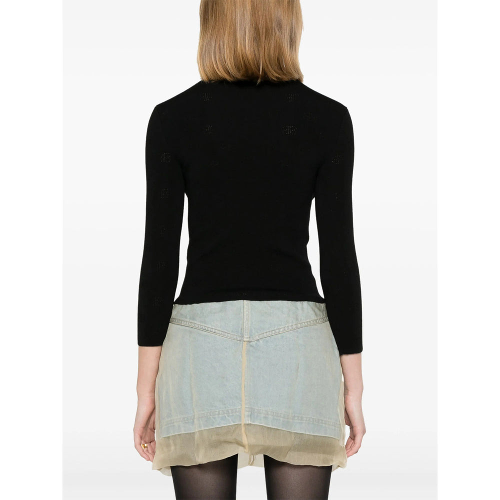 Balenciaga Black Knitwear - Jumpers Women - 3