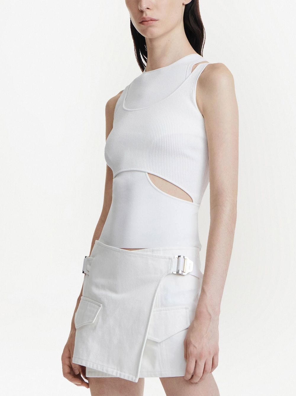 Interlink knitted tank top - 4