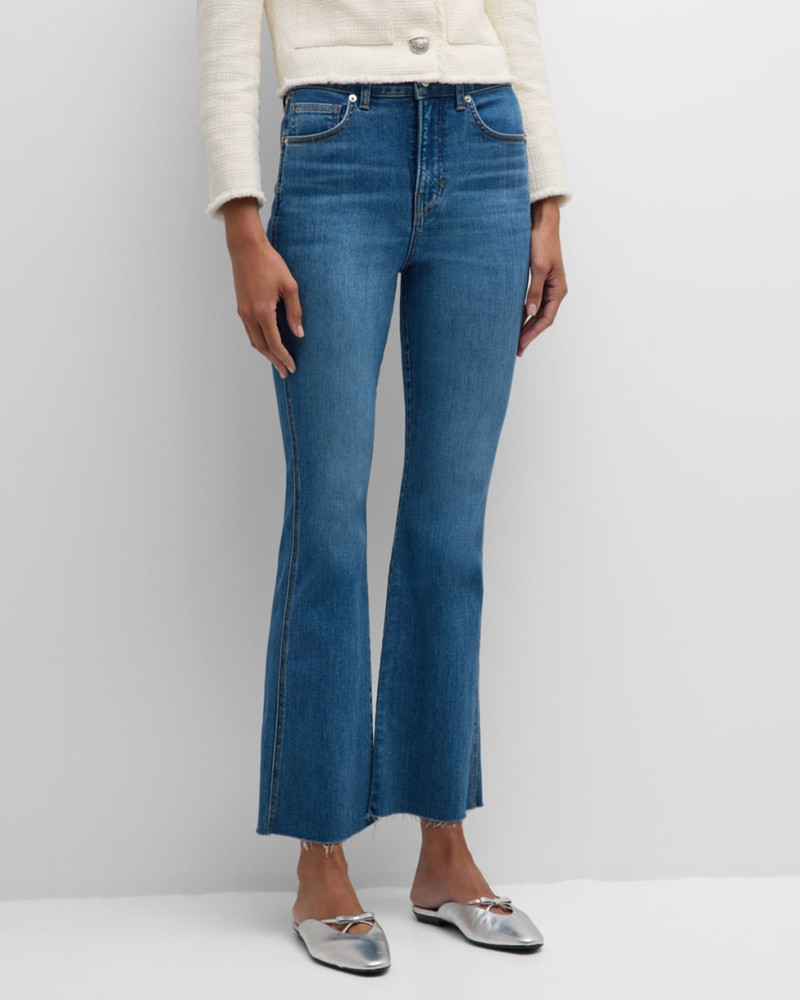 VERONICA BEARD Carolina Skinny Kick-Flare Jeans outlook