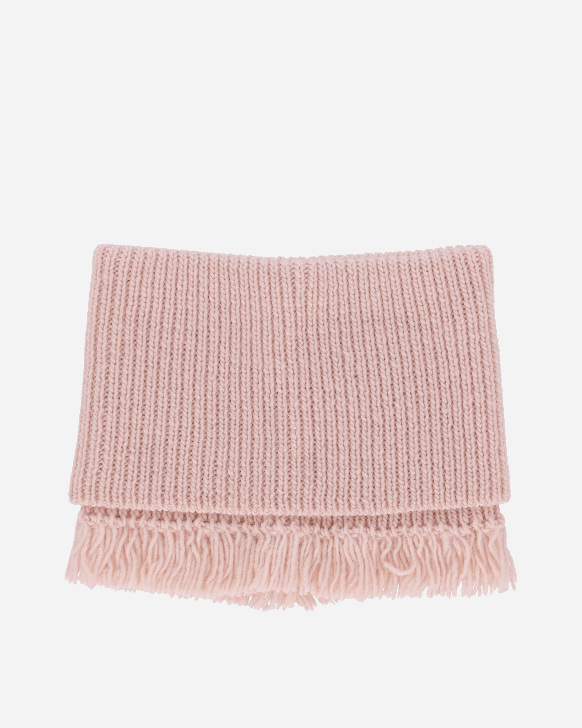 Fisherman Wool Funnel Snood Delicate Pink - 1