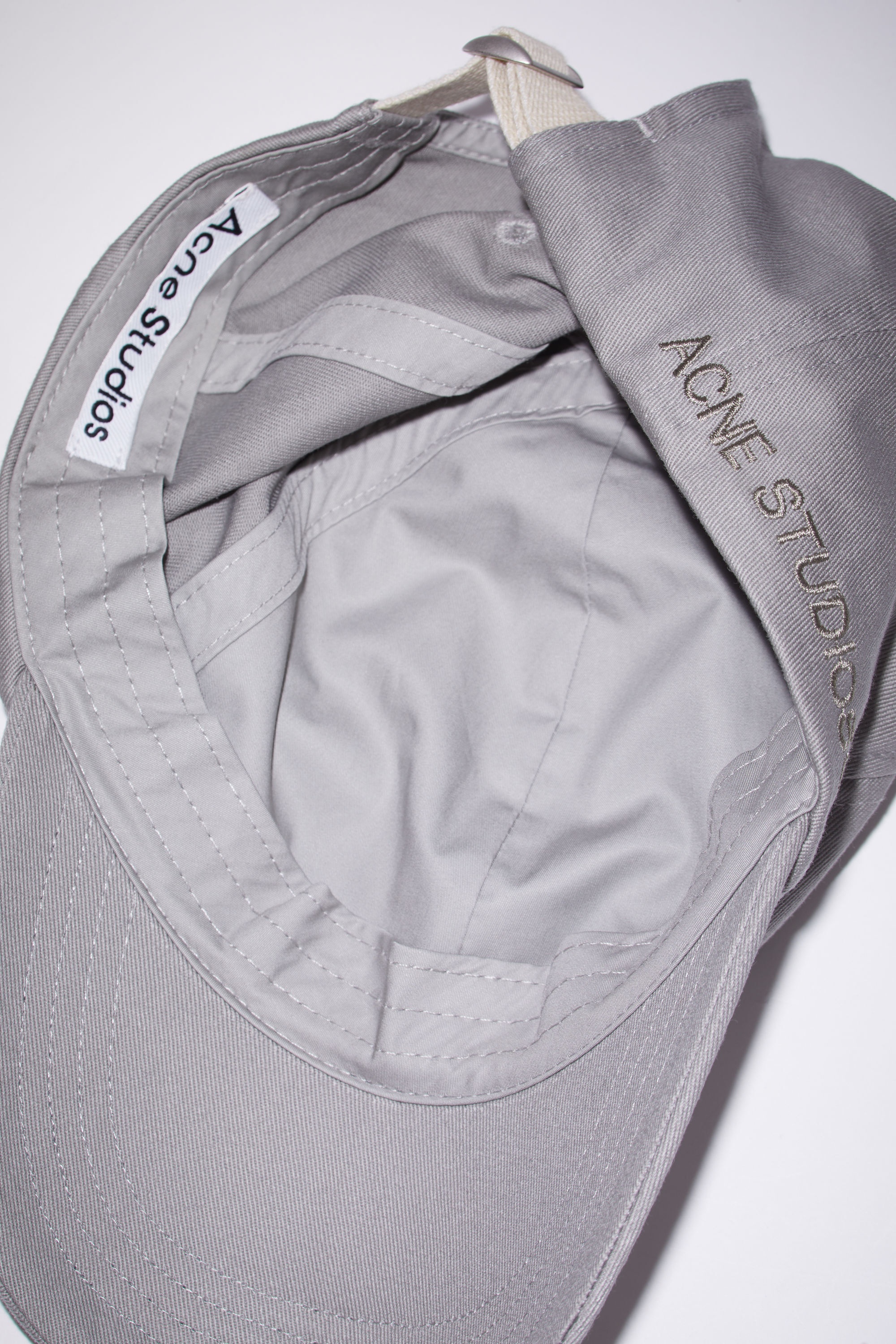 Cotton baseball cap - Grey/khaki - 5