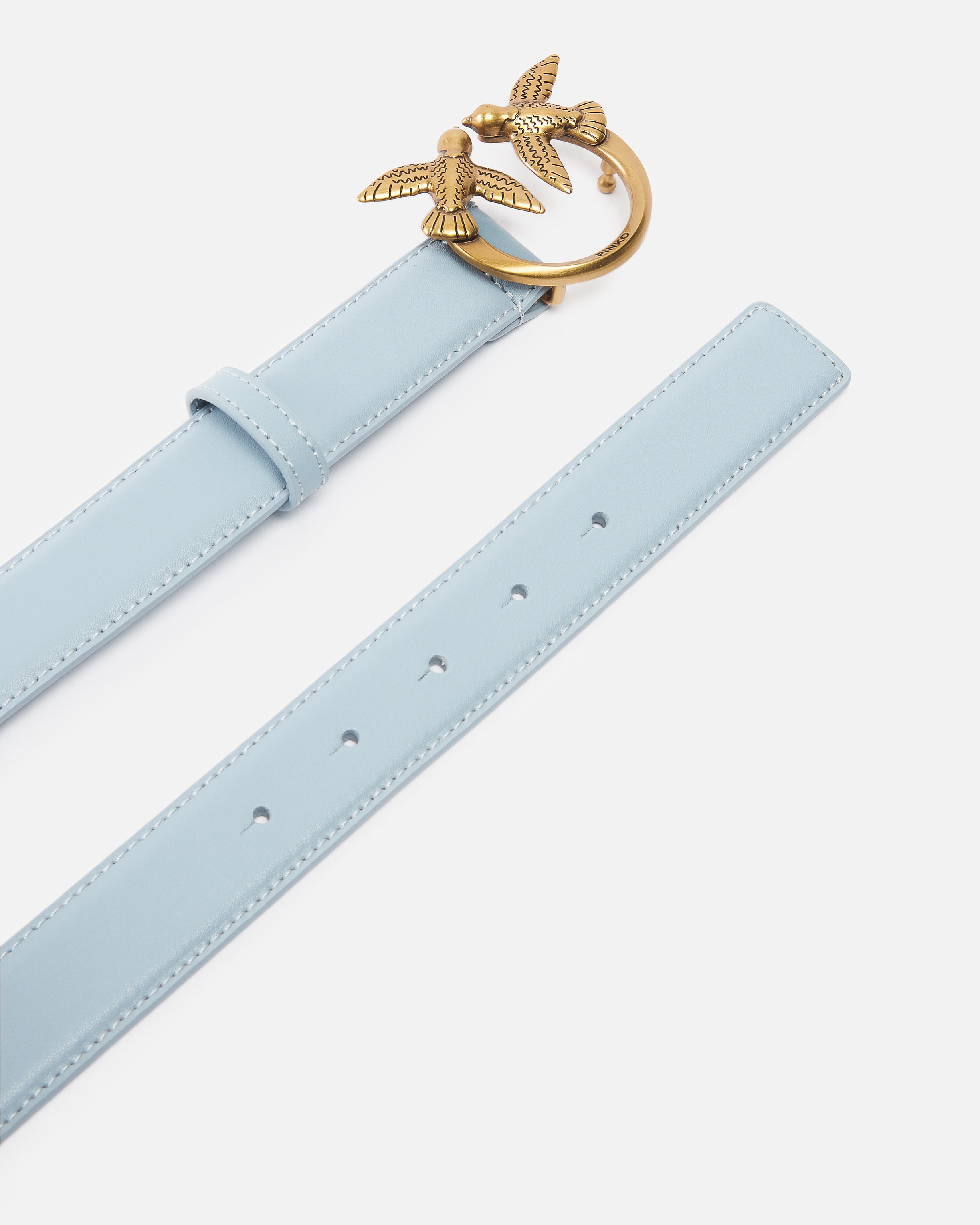 LOVE BIRDS LEATHER BELT 3CM - 3