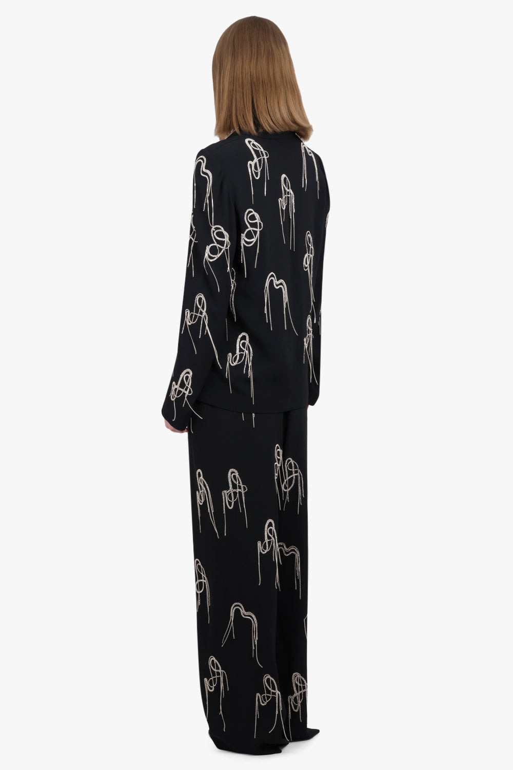 CAPLANA EMBELLISHED DOUBLE BREASTED JACKET | BLACK - 5