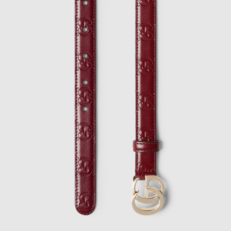 GUCCI GG Milano thin belt outlook
