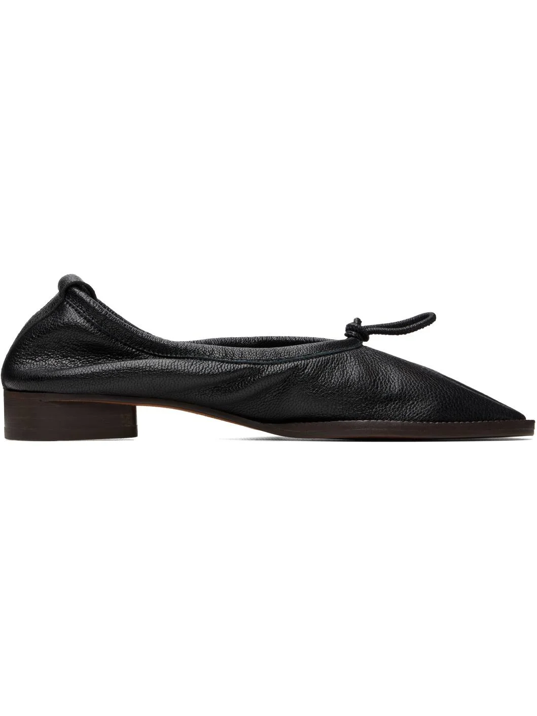 Black Puntera R Mid Ballerina Loafers - 1