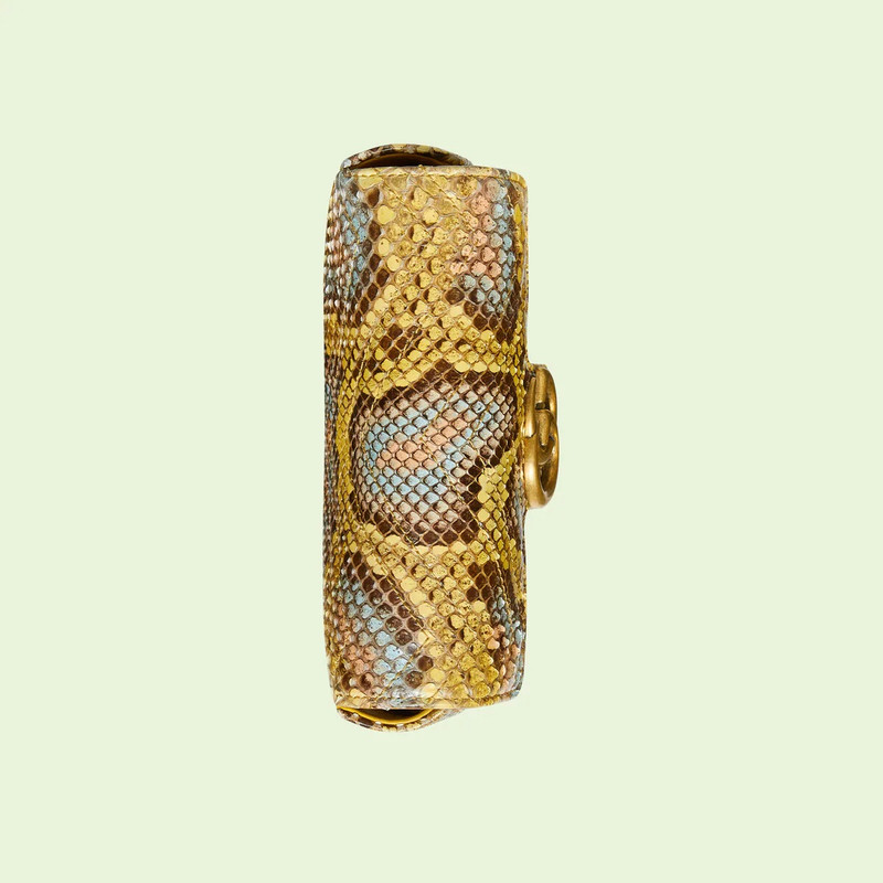 GG Marmont python belt bag 7