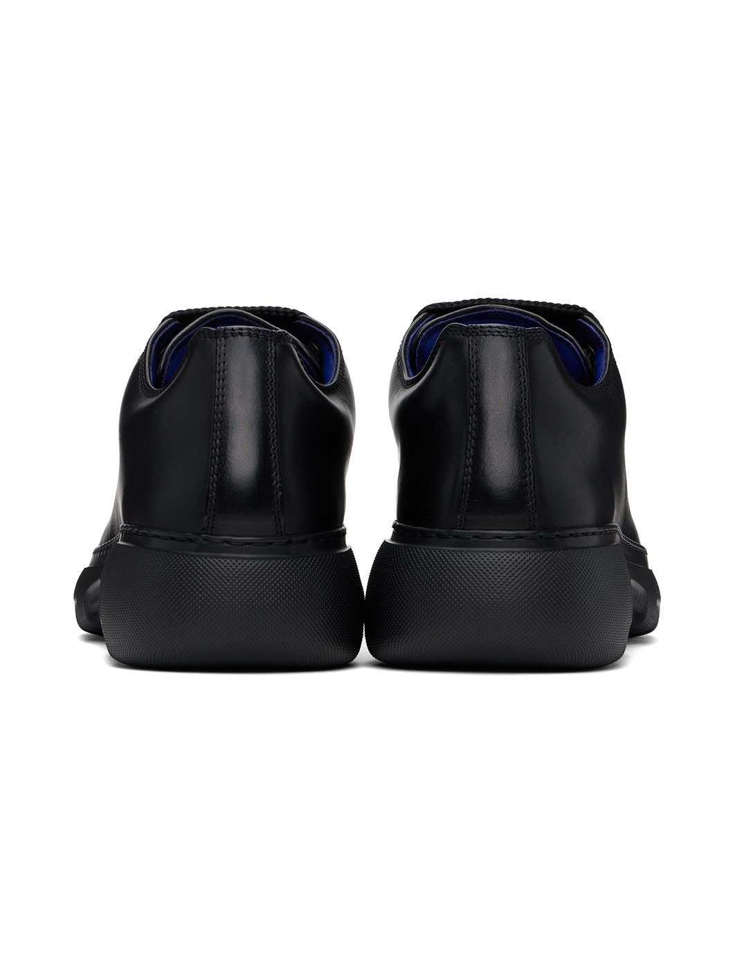 Black Leather Ranger Sneakers - 2