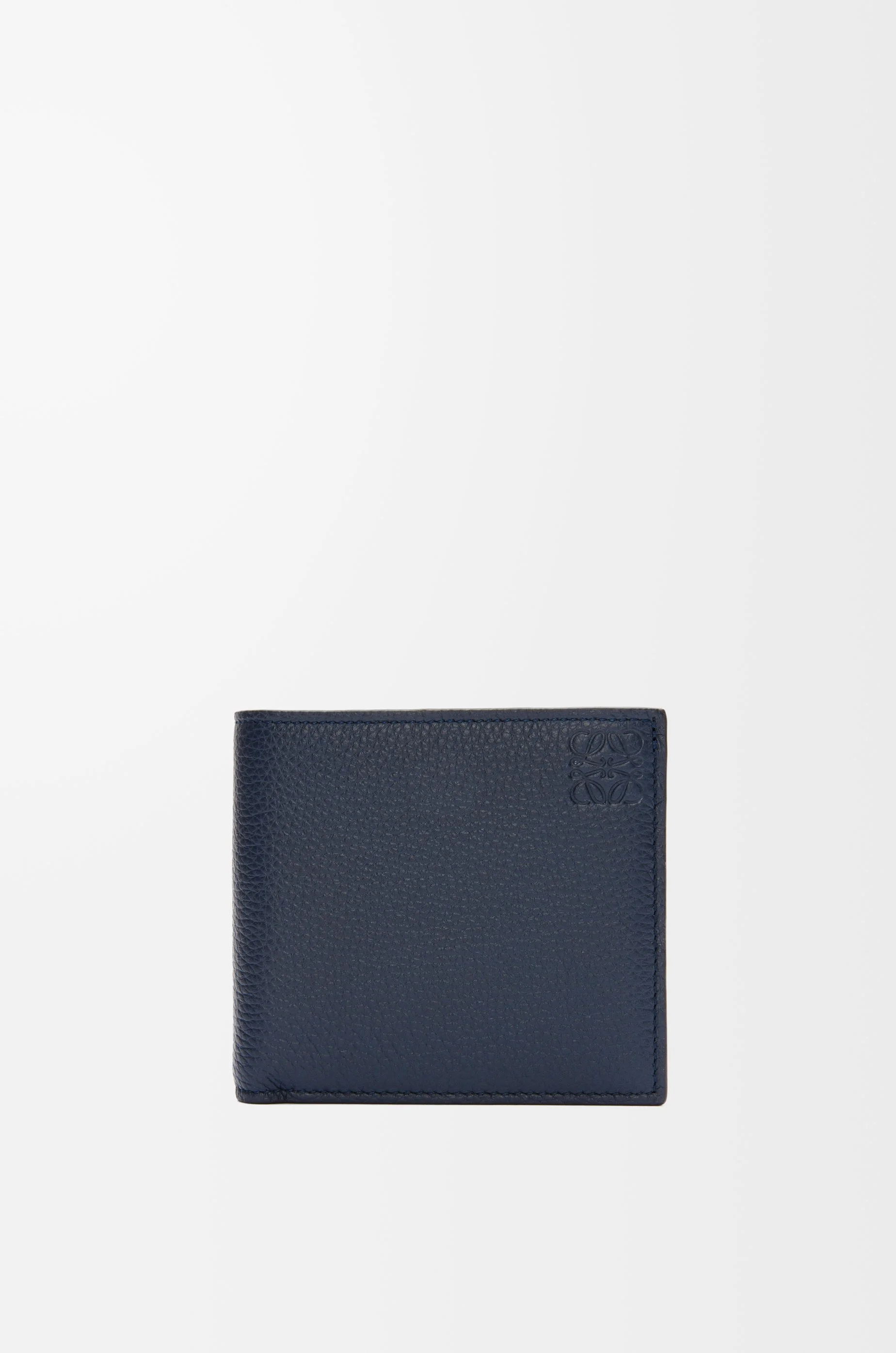 Bifold coin wallet in soft grained calfskin - 1