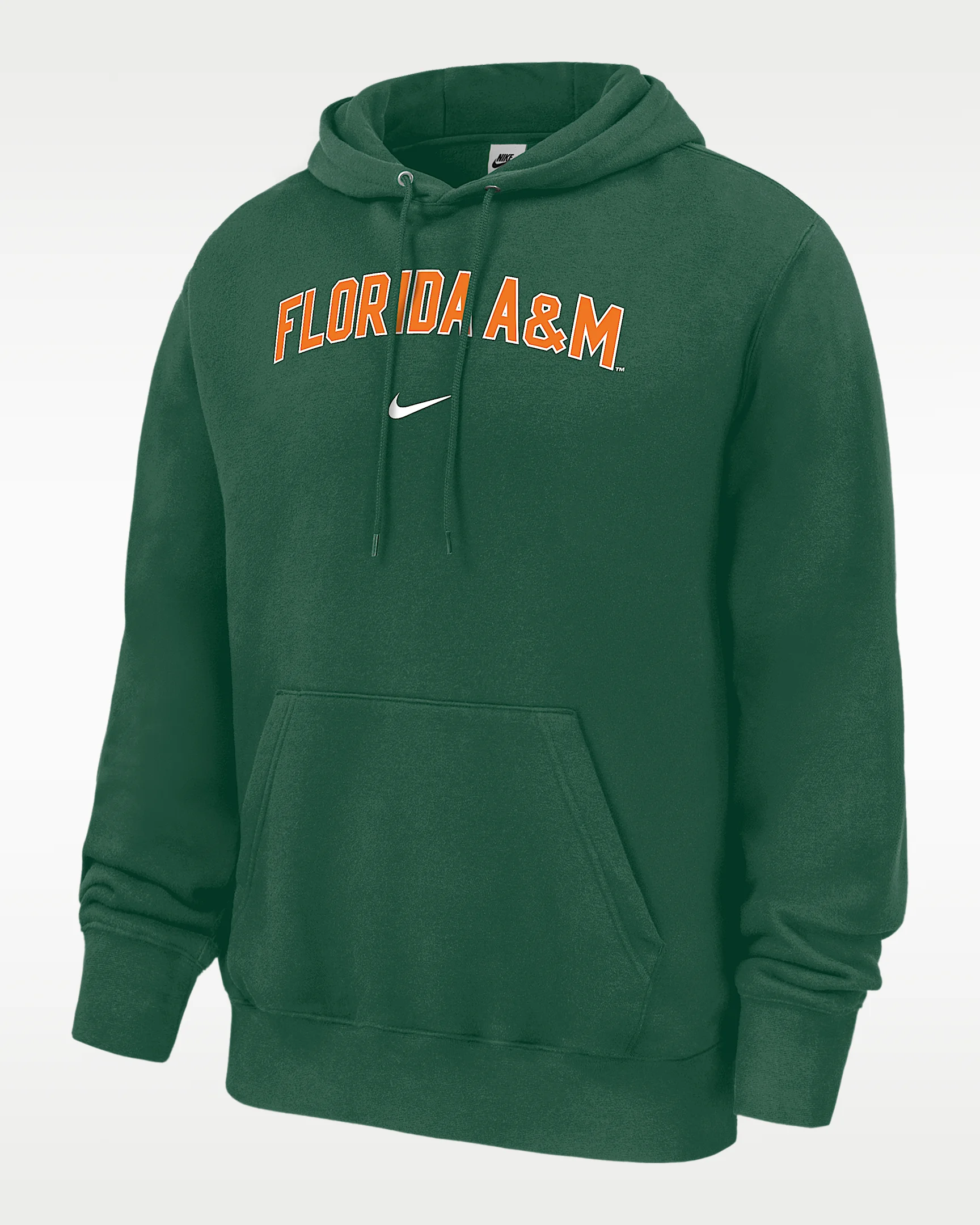 Nike College (Florida A&M University) Men's Club Fleece Pullover Hoodie - 1