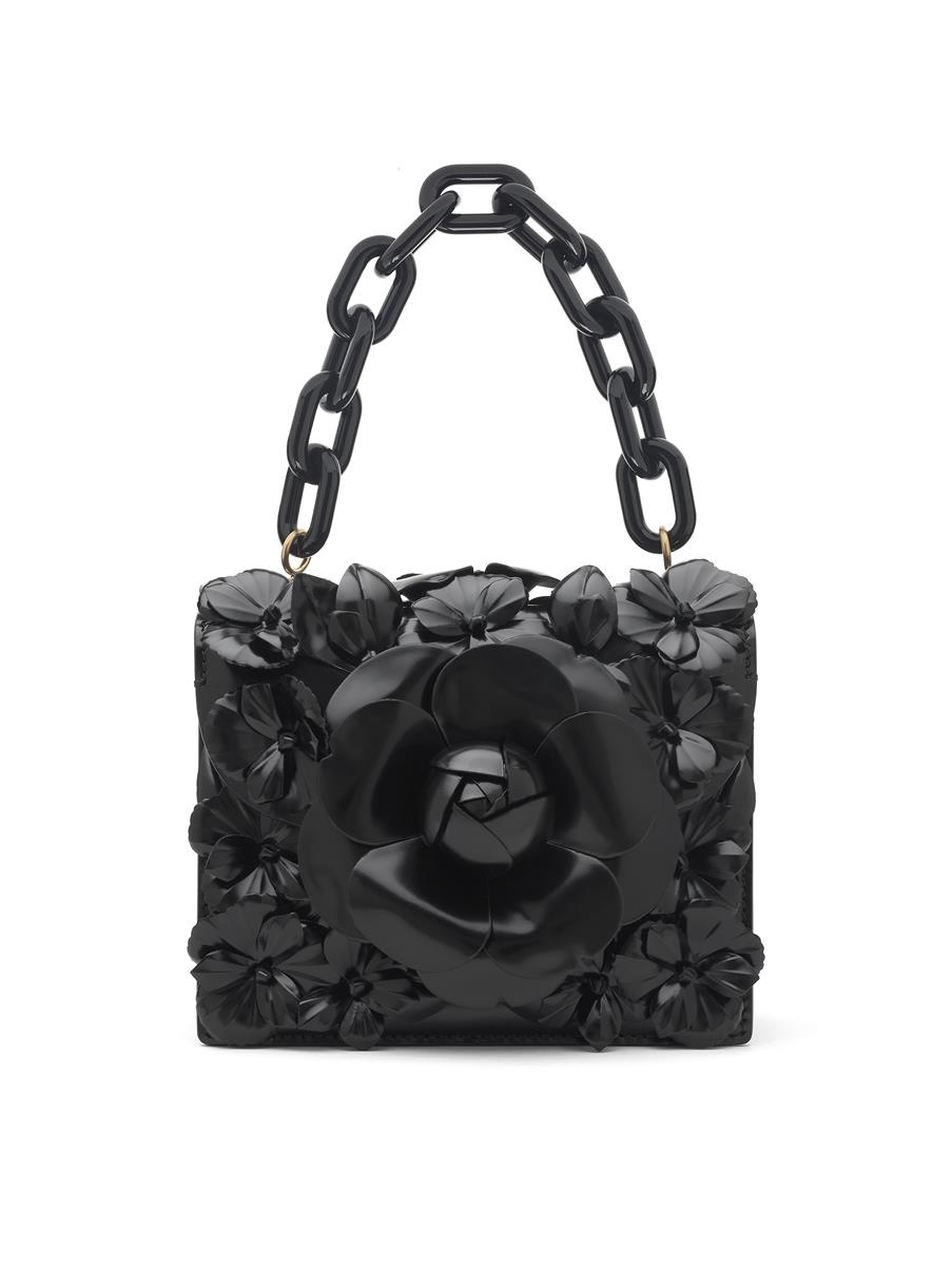 FLORAL MINI SPAZZOLATO TRO BAG - 5