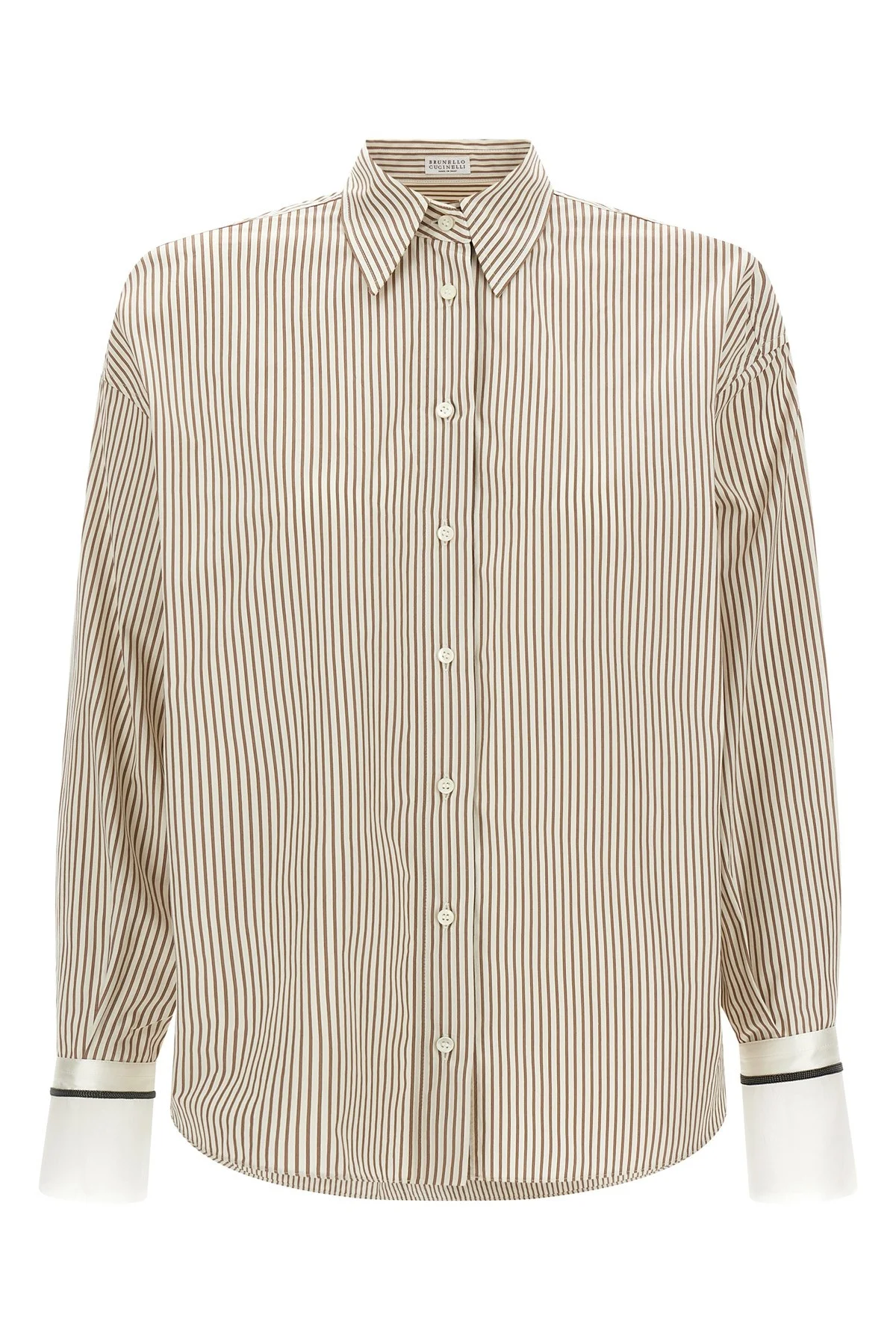 'Monile' Cuffed Shirt - 1