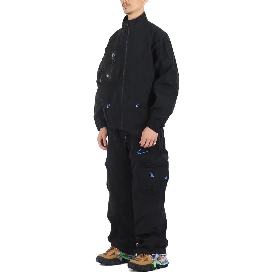 Nike x Off-White NRG Tracksuit Set Asia Sizing 'Black' DN1705-010 - 3