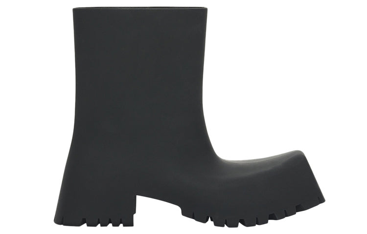 Balenciaga 50mm Trooper Rubber Boots 'Black' 680660W0FO81000 - 2
